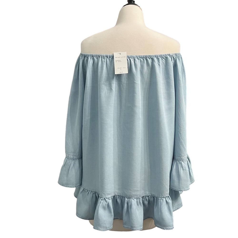 Sanctuary Clothing (NWT) off shoulder Top size Large - Picture 3 of 7